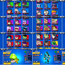 Tb1299 ✅🔴 74 Brawlers 🔴 25.420 Trophy 🔴 62 Skins 🔴🔷9 Legends🔷21 Mythics🔷25 Epics🔷270 Blings🔷✅Changeable E-mail✅ 1